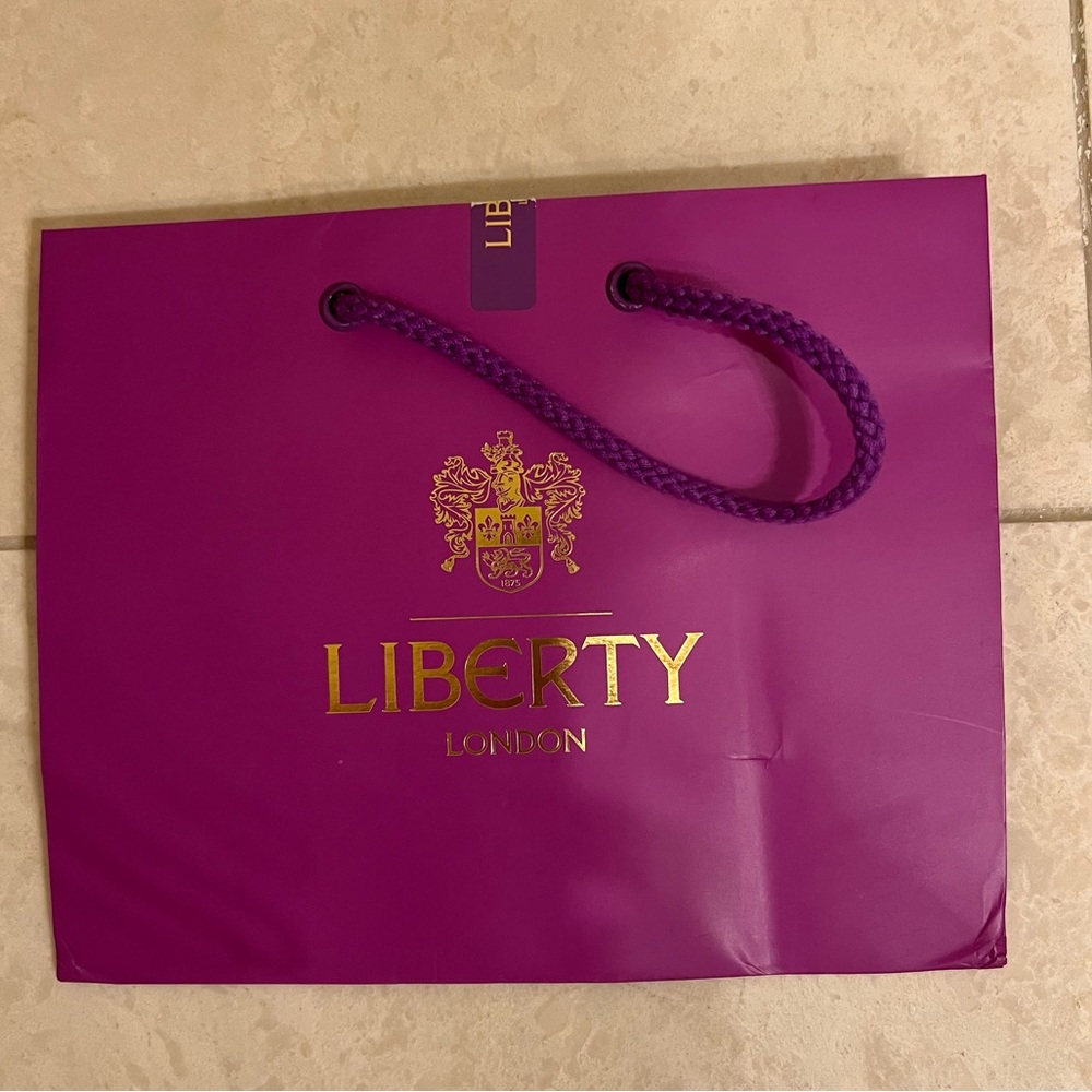 LIBERTY mini paper shopping bag - Picture 2 of 3